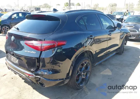 2023 Alfa Romeo Stelvio Veloce Awd from USA, damaged, VIN ZASPAKBN3P7D54202